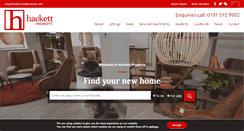 Desktop Screenshot of hackettproperty.com
